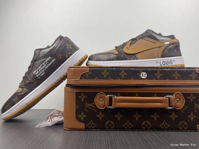 1 Off-Louis x OW LOW AJ1 Air Jordan 0807